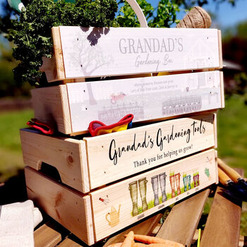 Personalised Garden Crate, 2 of 2