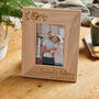 Personalised Our New Home Wooden Photo Frame, thumbnail 1 of 5