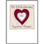 Personalised Couples Initials Wedding Anniversary Card, thumbnail 2 of 12