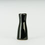 Handmade Stoneware Black Bud Vase For Flowers, thumbnail 1 of 3