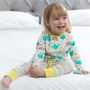 Children's Pyjamas | Rainbow Dragon | Certified Organic, thumbnail 6 of 12