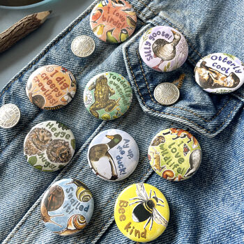 Wildlife Badge Set Of 10, 9 of 10