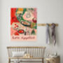 Bon Appétit French Food Art Print, thumbnail 3 of 3