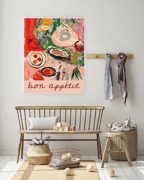 Bon Appétit French Food Art Print, 3 of 3