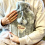 Personalised Heart Hot Water Bottle, thumbnail 1 of 2