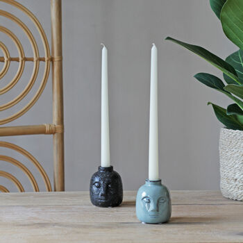 Face Candle Holders, 4 of 4