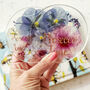 Personalised Fresh Flower Coasters, thumbnail 3 of 7