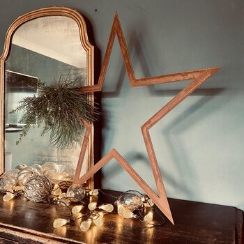 Large Metal Star Decoration For Any Home Or Garden, 4 of 8