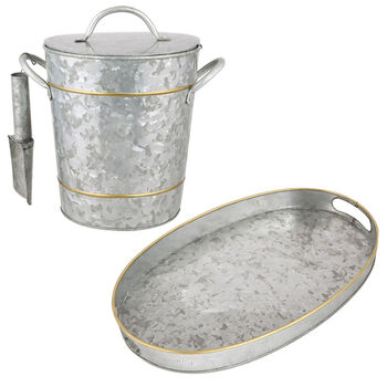 Luxury Ice Bucket And Tray, 2 of 8