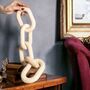 Nordic Wooden Link Chain Decor, thumbnail 1 of 12