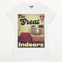 The Great Indoors Women's Slogan T Shirt, thumbnail 5 of 5