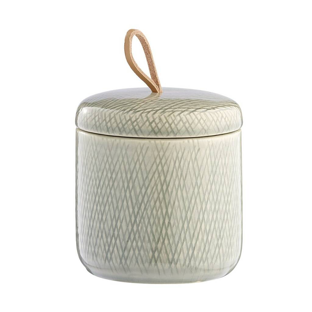 Sage Green Ceramic Storage Pot By Ella James | notonthehighstreet.com