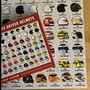 Formula One Grand Prix Driver's Helmets Jigsaw, thumbnail 5 of 9