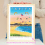 Tarifa Kite Surfers, Spain Travel Print, thumbnail 2 of 8
