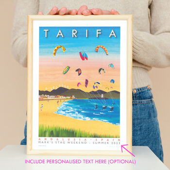 Tarifa Kite Surfers, Spain Travel Print, 2 of 8