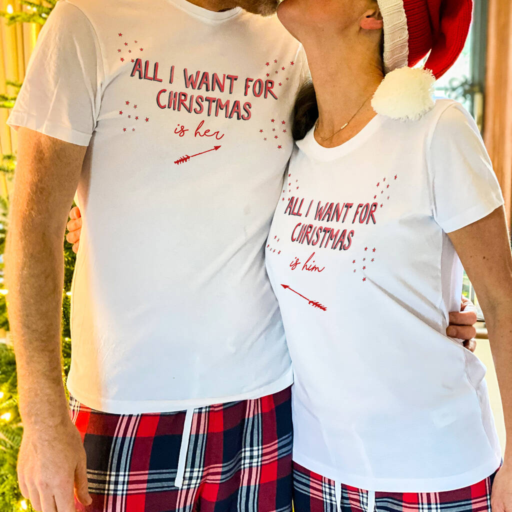 'All I Want For Christmas' His And Hers Pyjamas