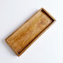 Rectangle Mango Wood Accessory Tray, thumbnail 2 of 6