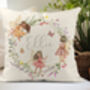 Personalised Fairy Printed Name Cushion, thumbnail 2 of 2