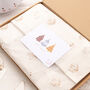 Unisex Cream Star Hoodie And Blanket Gift Set, thumbnail 9 of 10