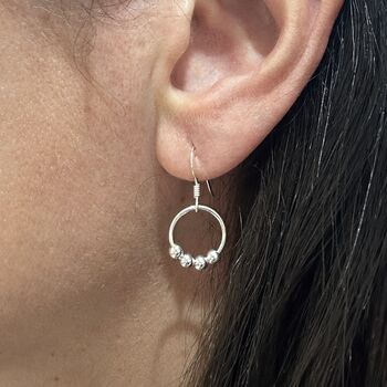 40th Birthday Bead Earrings, 2 of 3