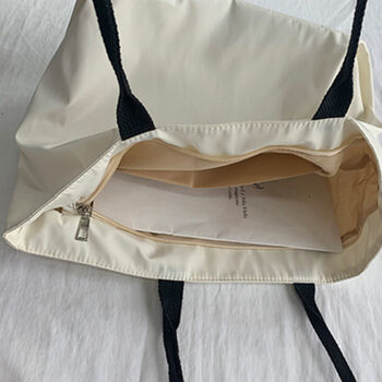 Waterproof Nylon Large Unisex Shoulder Bag, 3 of 5