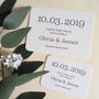 Big Date Save The Date Card, thumbnail 2 of 12