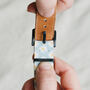 'Daisy' Leather Smartwatch Strap; Handmade Watch Band, thumbnail 3 of 9