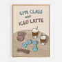 Gym Class And Iced Latte Print, thumbnail 9 of 9