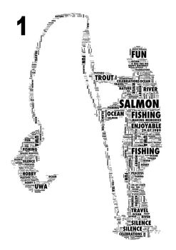 Personalised Fishing Print, 2 of 4