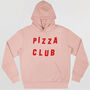 Pizza Club Men's Slogan Hoodie, thumbnail 3 of 5