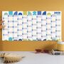 2025 Year Wall Planner | Landscape | Cobalt Muse, thumbnail 1 of 5