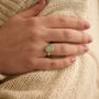 Cremation Ashes Circle Ring For Human Or Pet Ashes, thumbnail 1 of 5
