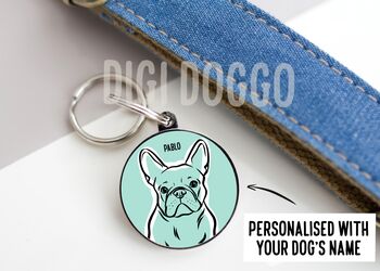 French Bulldog Outline ID Tag, 2 of 4