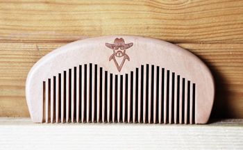 Wooden Beard Comb, 2 of 2
