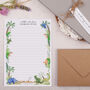 A5 Personalised Letter Writing Paper Dinosaur Jungle, thumbnail 2 of 4