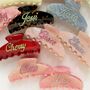Personalised Marble Custom Diamante Hair Clip, thumbnail 2 of 6