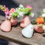 Tumbling Glass Vase Apricot, thumbnail 4 of 8