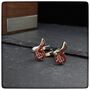 Personalised Horse Riding Saddle Cufflinks, thumbnail 7 of 9