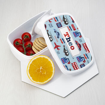Personalised Boy's Patterned Lunch Box, 6 of 10