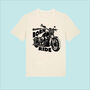 Born To Ride Motorbike Men's T Shirt, thumbnail 4 of 4