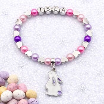 Personalised Easter Bracelet. Kids Easter Gift, 12 of 12