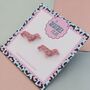 Sausage Dog Glitter Resin Studs, thumbnail 4 of 12