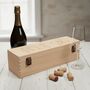 Engraved Floral Frame 18th Birthday Hinged Bottle Box, thumbnail 2 of 3