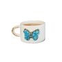 Handmade Butterfly Ceramic Mug With Golden Handle, 350ml, thumbnail 2 of 3