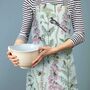 Longtail And Foxglove Womans Baking Apron, thumbnail 4 of 4