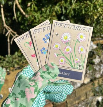 Personalised Childs Garden Apron And Gloves, 5 of 6