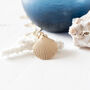 Gold Plated Shell Pendant Necklace, thumbnail 3 of 7