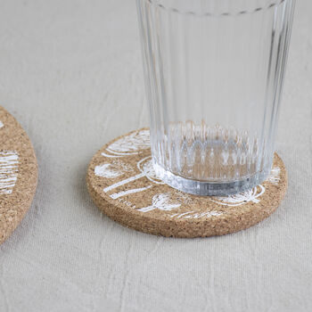 Cork Placemats And Coasters | Thistles And Teasels, 2 of 5