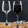 Personalised Christmas Wine Glass, thumbnail 5 of 5