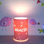 Personalised Star Table Lamp Ideal Christening Gift, thumbnail 7 of 8